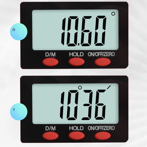 Digital vinkelmåler LCD-display 200 mm 360 roterbar 1