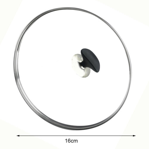 Καπάκι κατσαρόλας από σκληρυμένο γυαλί Haimni universal 16cm 2