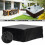 Hot Tub Cover Square Waterproof UV-Resistant Protective Cap 6