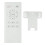 Télécommande pour ventilateur de plafond Mosiee avec support et éclairage, 6 vitesses 8