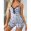 Σετ γυναικείων δαντελένιων babydoll Penkiiy γκρι 6
