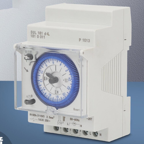 Timer meccanico Mosiee, controllo 24 ore, 110-230 V CA 1