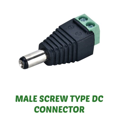Προσαρμογέας σύνδεσης τροφοδοσίας CCTV 12V DC 10 τεμάχια 5,52,1 χιλιοστά 2