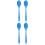 Silicone Coffee Stirrer Spoon Set 4 Pieces 1