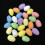 Mini Speckled Easter Foam Eggs 0.79x1.18In 9pcs 8