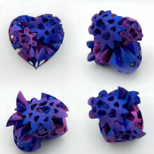 Printable Cut-Out Gear Balls and Hearts