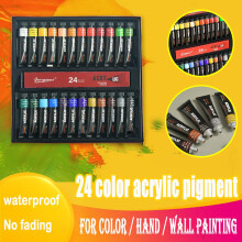Giorgione acrylic paint set 24 colors 12ml aluminum tube
