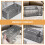 Rechteckiger Taschentuchboxhalter mit seitlicher Ablage 4