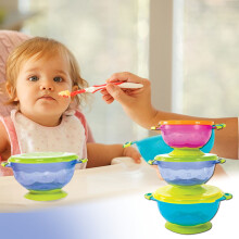 Federra Smart Sprout babykommetjes met zuignap en deksels set