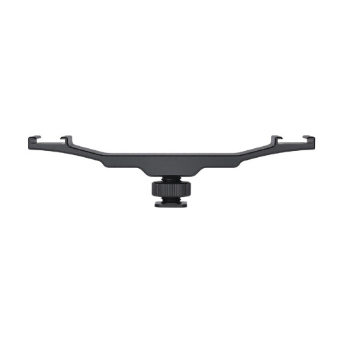 Aluminum Cold Shoe Bracket Dual Mount 2 Slots 1