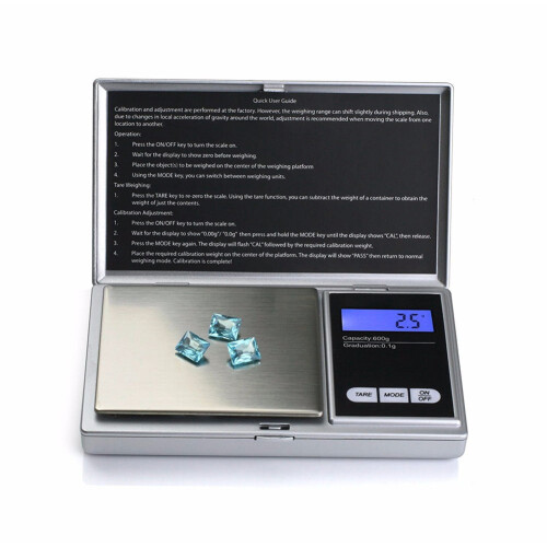 Mini micro balance scale for jewelry weighing 2