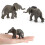 Ensemble de figurines d'animaux de Noël à visée éducative 4