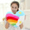 Heart-Shaped Plush Pillow Soft Stuffed Toy 1pc 2