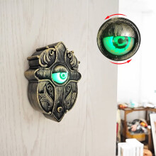Halloween Doorbell Eye Decoration with Scary Sound