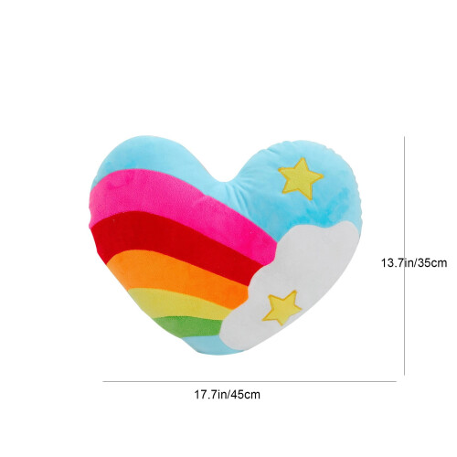 Heart-shaped plush pillow Valentine's Day decorative pillow 2