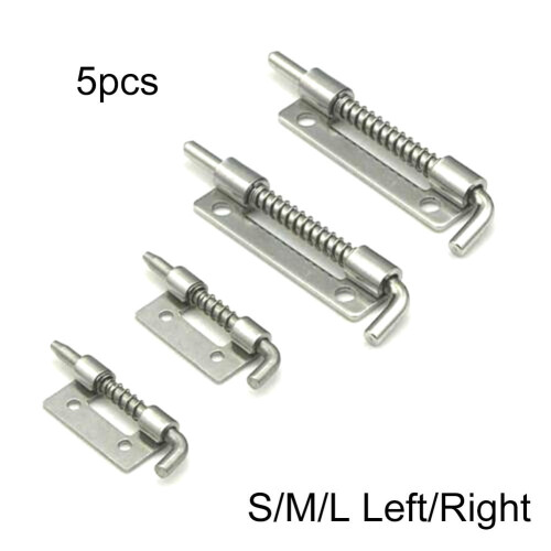 Spring Loaded Latch Security Bolt for Cabinet Door 5 pcs 1