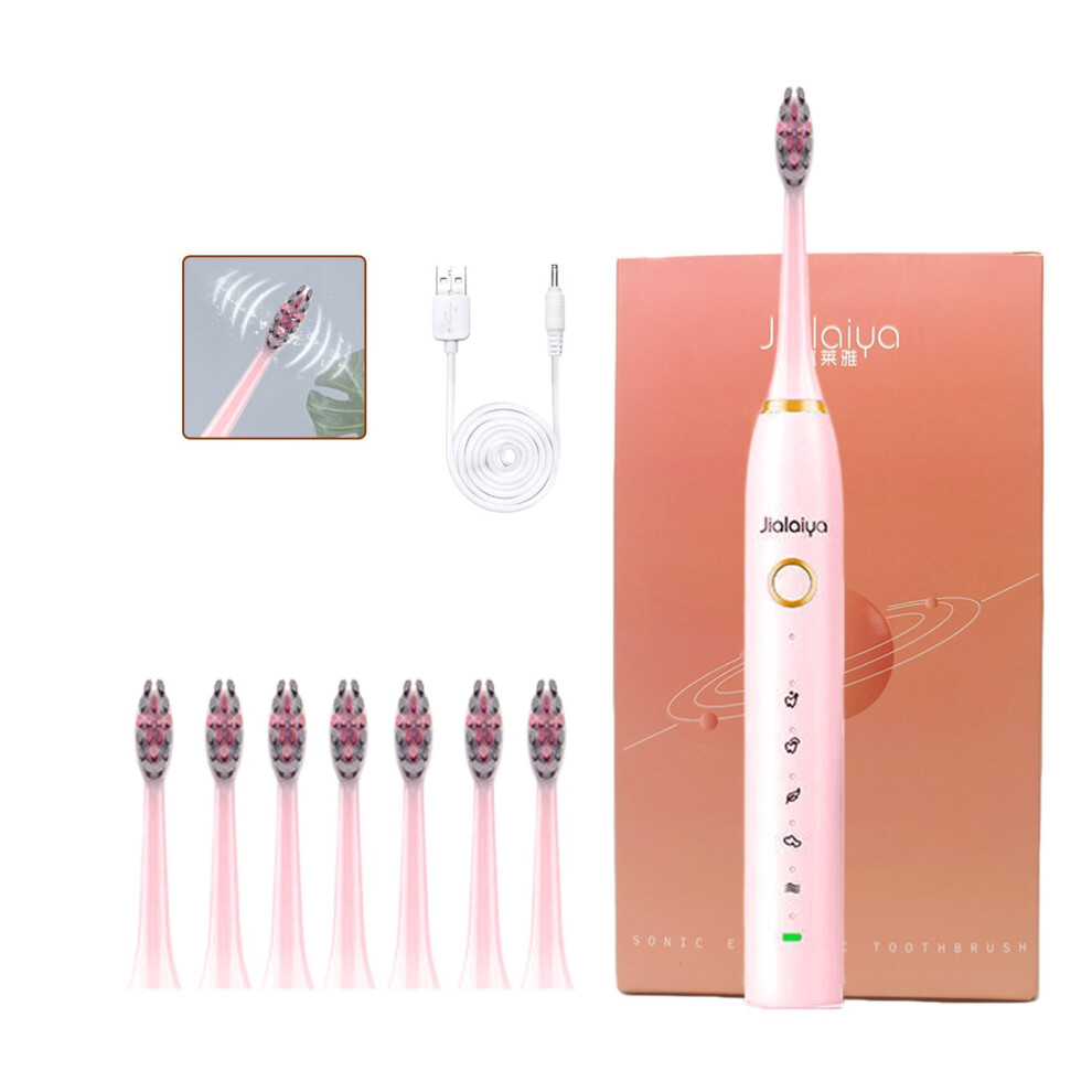 Rechargeable Toothbrush for Adults 8 Brush Heads