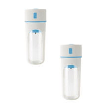Xubond Portable USB Juicer Blue Cold Press Small Juice Cup