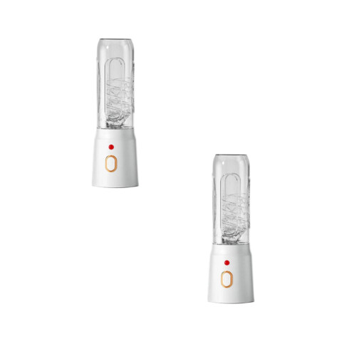 Xubond Portable Electric Agitator White USB Rechargeable