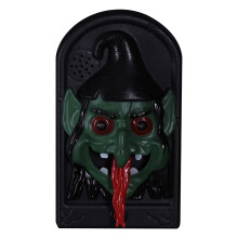 Halloween doorbell decoration glowing sound effect