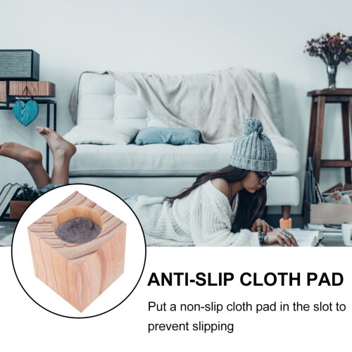Wooden Furniture Risers Adjustable Table Bed Sofa Legs 4 2