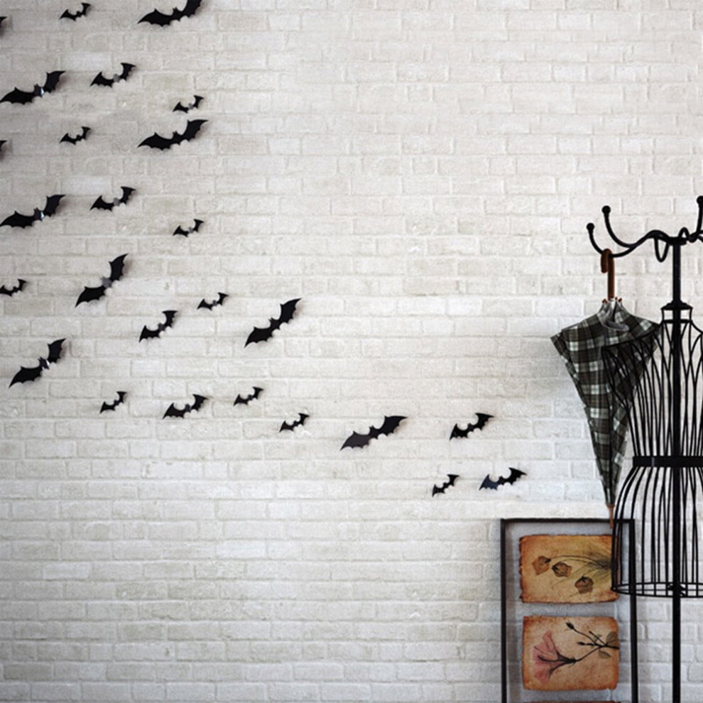 Yifudd Pvc Wall Sticker Black 12 Pcs 975221701213