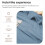 Leodye Cooling Blanket Queen 78.7" x 59.1" 6
