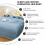 Leodye Cooling Blanket Queen 78.7" x 59.1" 8