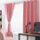 Blackout Star-Patterned Silver Foil Curtains 1x1.3m 4