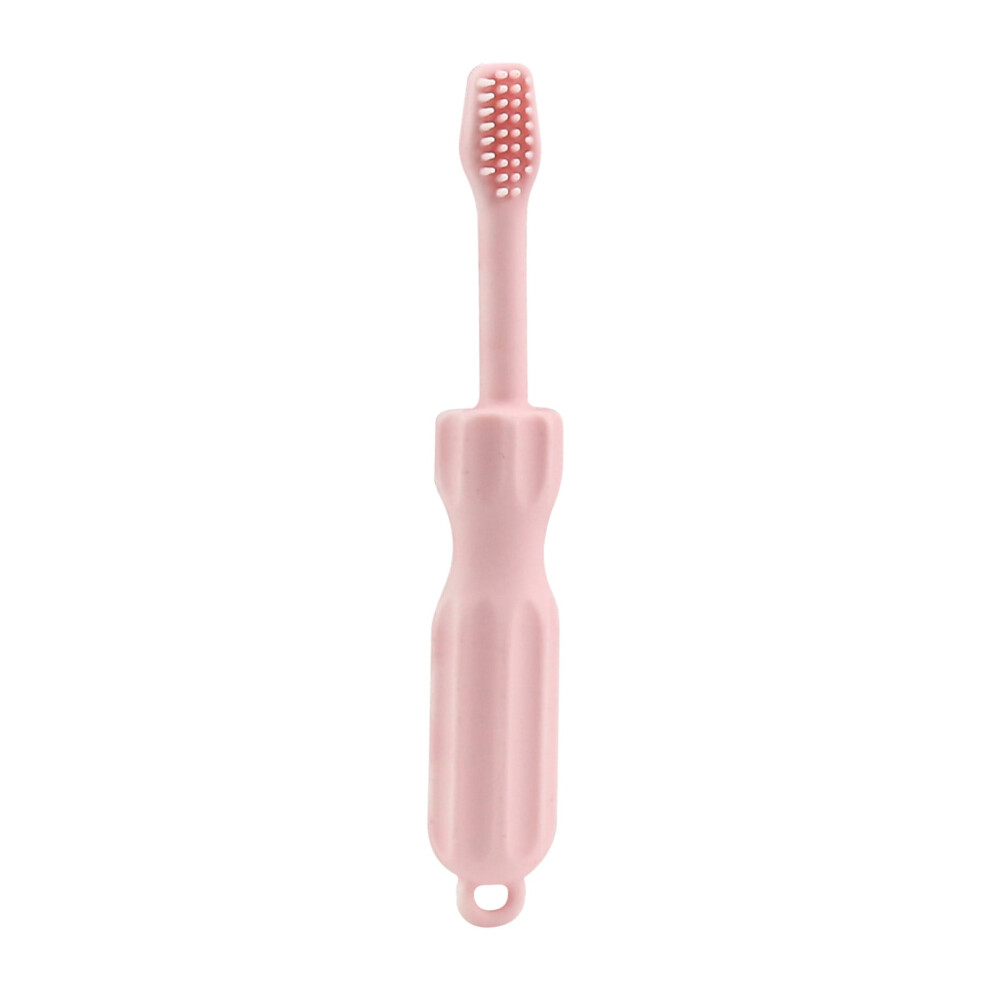 Silicone baby teething toys toothbrush shape 6 pcs