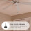 Ceramic Pendant Pull Chain for Fan Light 2 pcs 3