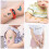 Feiona cartoon dinosaur temporary tattoo 1pc 2