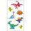 Feiona cartoon dinosaur temporary tattoo 1pc 5