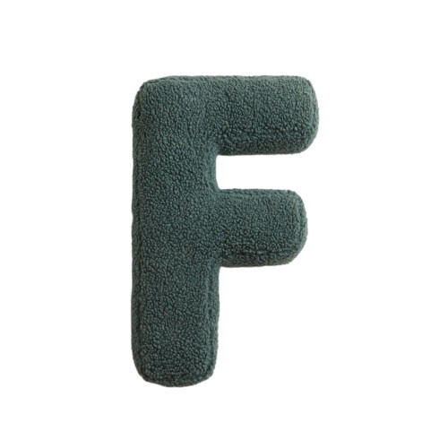 Samtkissen mit Anfangsbuchstaben des englischen Alphabets, Sofakissen