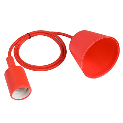 Support de lampe suspendu en silicone E27 (lot de 2) 2