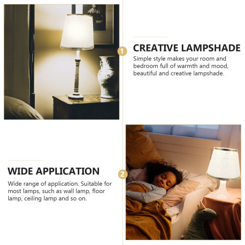 Dustproof Lampshade for Table Lamp 2 pcs 1