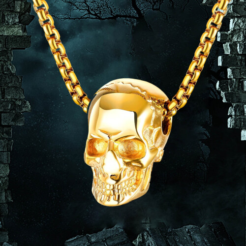 Schedelketting van titaniumstaal, 1 stuk