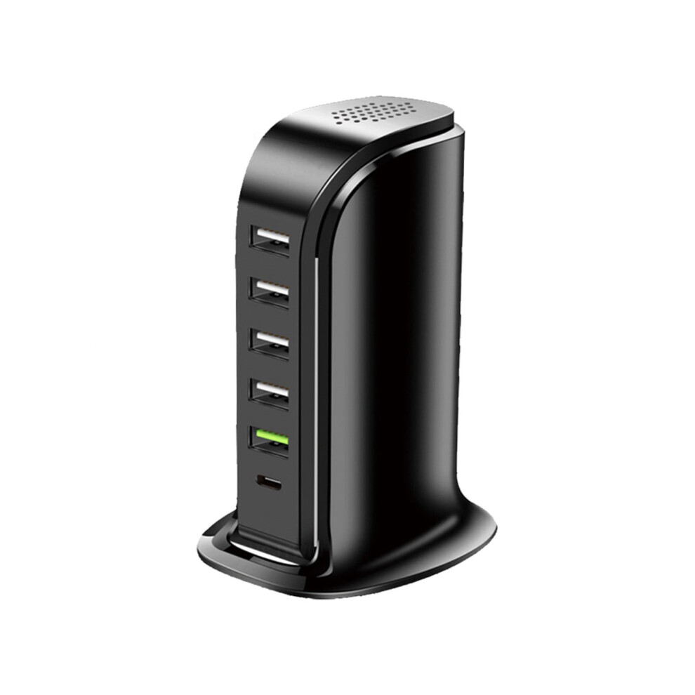 Usb Charging Dock 40W 6-Port Fast Charger For Multiple 972700083815