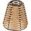 Woven lampshade replacement cover for small chandeliers 1 2