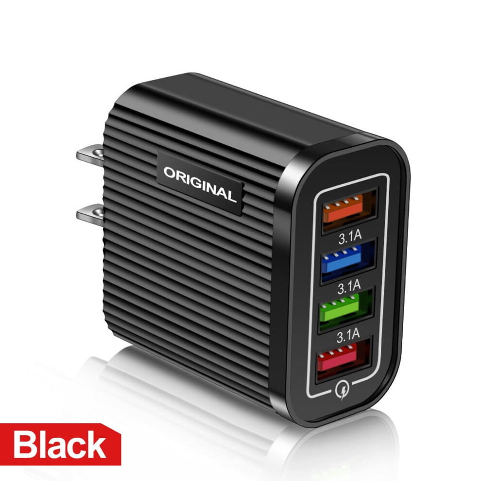 Smart Usb Charger With Digital Display 2.4A 4-Port 972700083426