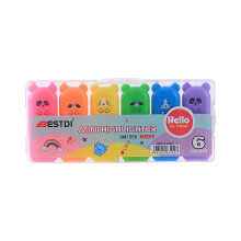 FloHua Regalo para el Día de la Madre Liquidación Resaltadores de Color Estilo 4 / 5 / 6 Colores Disponibles Set de Rotuladores de Color 10ML