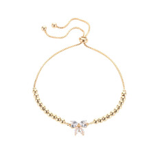 Kristall-Schleifenarmband für Damen (1 Stück)