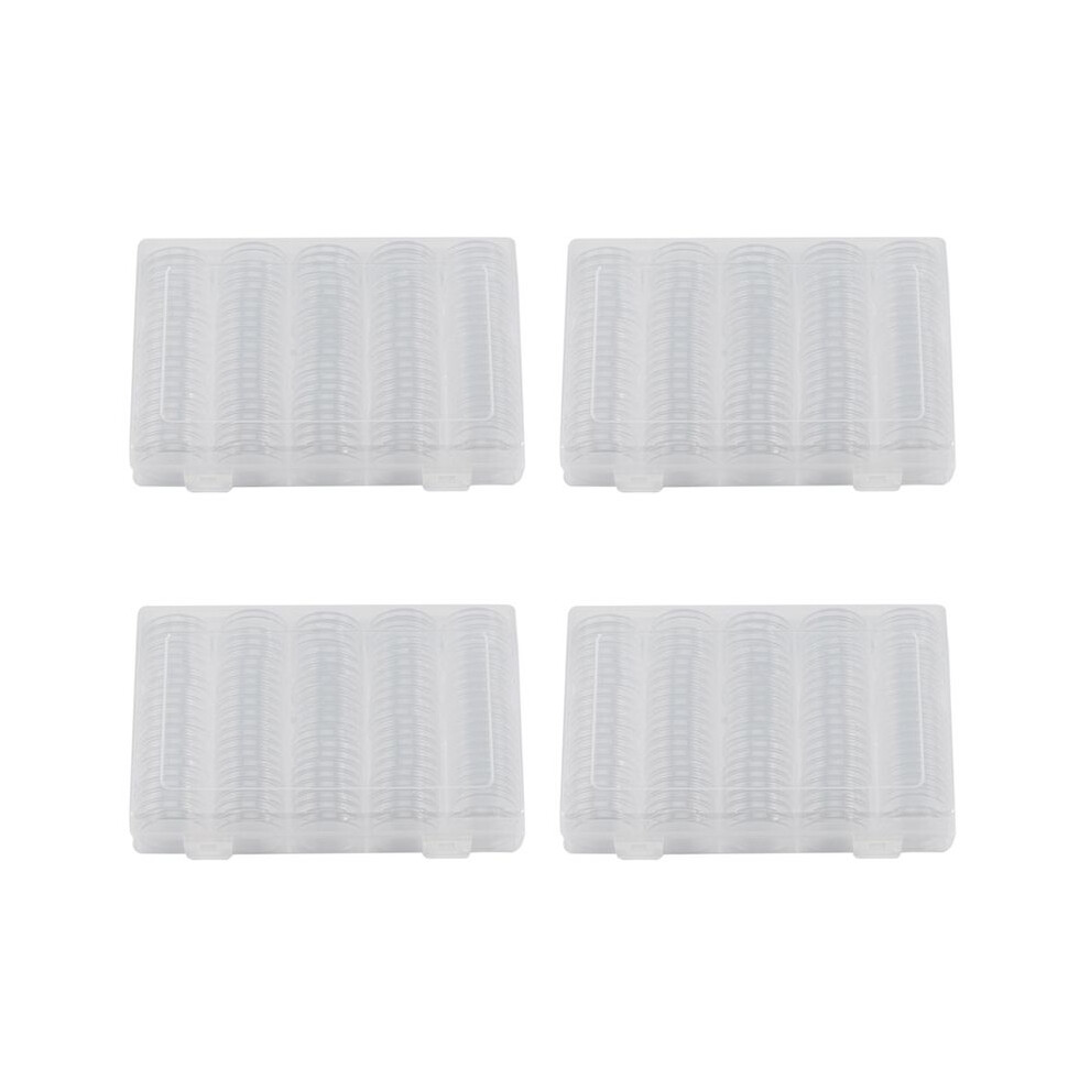 17/20/25/27/30Mm Coin Holder, 400Pcs Silver Coin Capsules With Foam Gasket, Professional Coin Case For Coin Collection 6032469405649