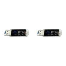 2X NerdMinerV2 LV03 USB BTC Miner 250KH/S Upgraded Bitcoin BTC Crypto Miner ASIC Miner Silent Miner