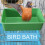 Feiona parrot bathtub with mirror and toys 6