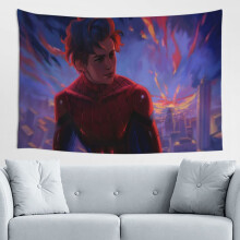 Tapisserie murale Spider-Man, décoration murale pour chambre d'enfant ou salon, 152 x 102 cm