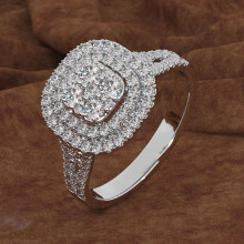 Kiplyki Damenmode Diamantring Schmuck Kreativen Ring Schmuck