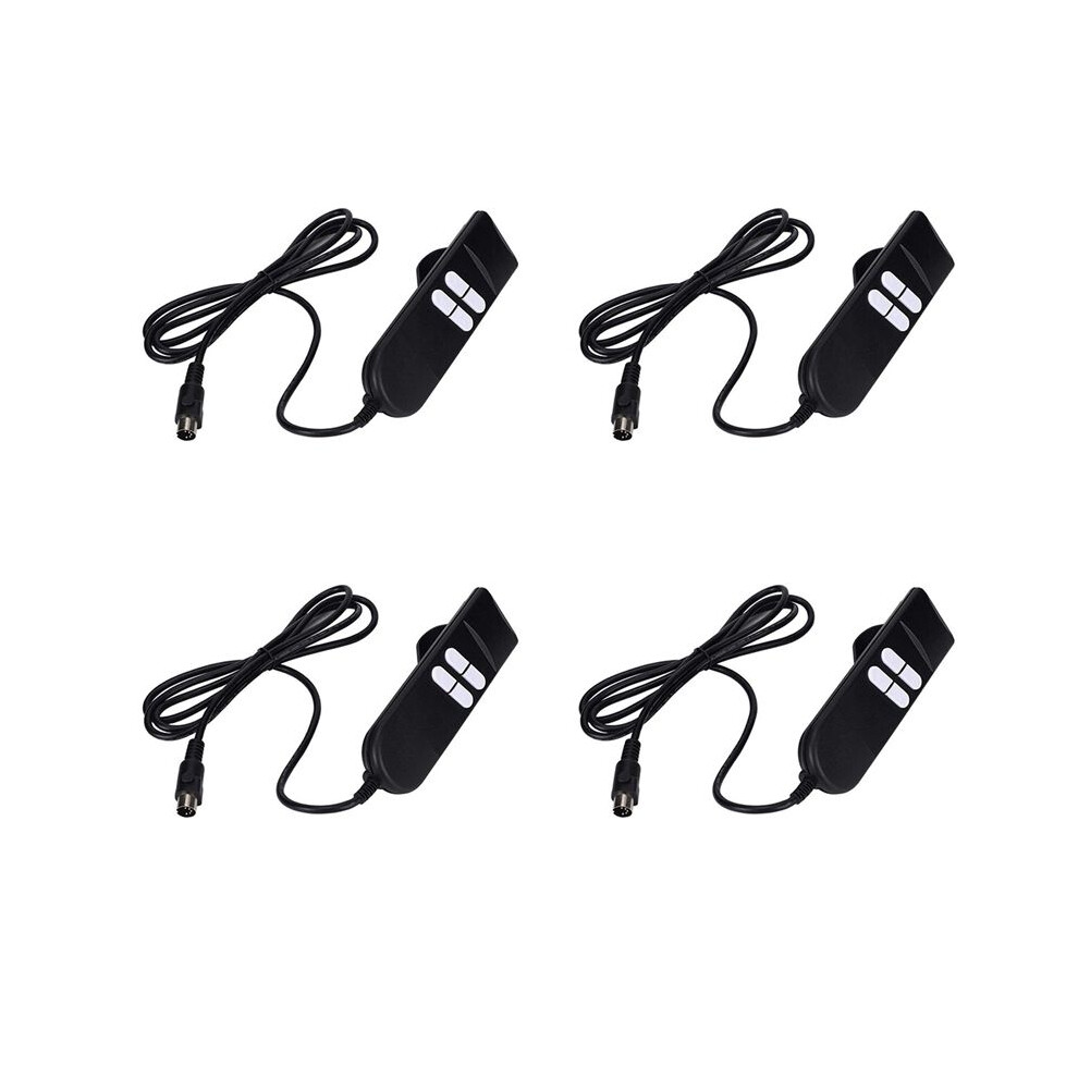4X Electric Recliner Chairs Controller 4 Button 5 Pins Hand For Appliance Adjustable Bed Lift Chairs Recliners 6032870151418