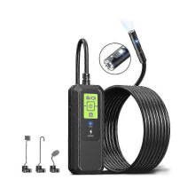Caméra endoscopique industrielle avec enregistreur de données et éclairage, caméra d'inspection WiFi, endoscope HD 1280p, caméra serp