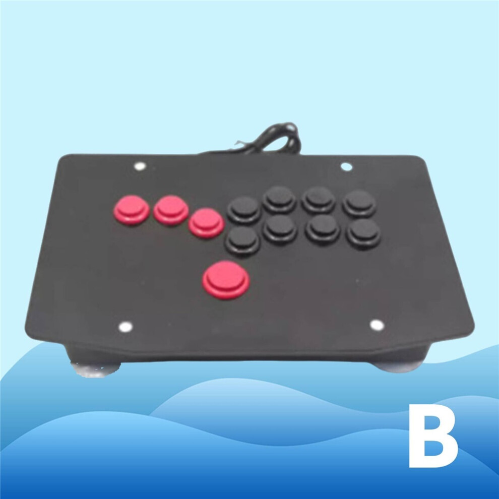 (06) Rac-J500b All Buttons Arcade Fight Stick Game Controller Hitbox Joystick For Pc 6951617015304